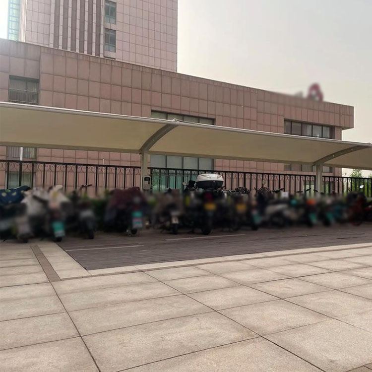 围场膜结构电动车棚