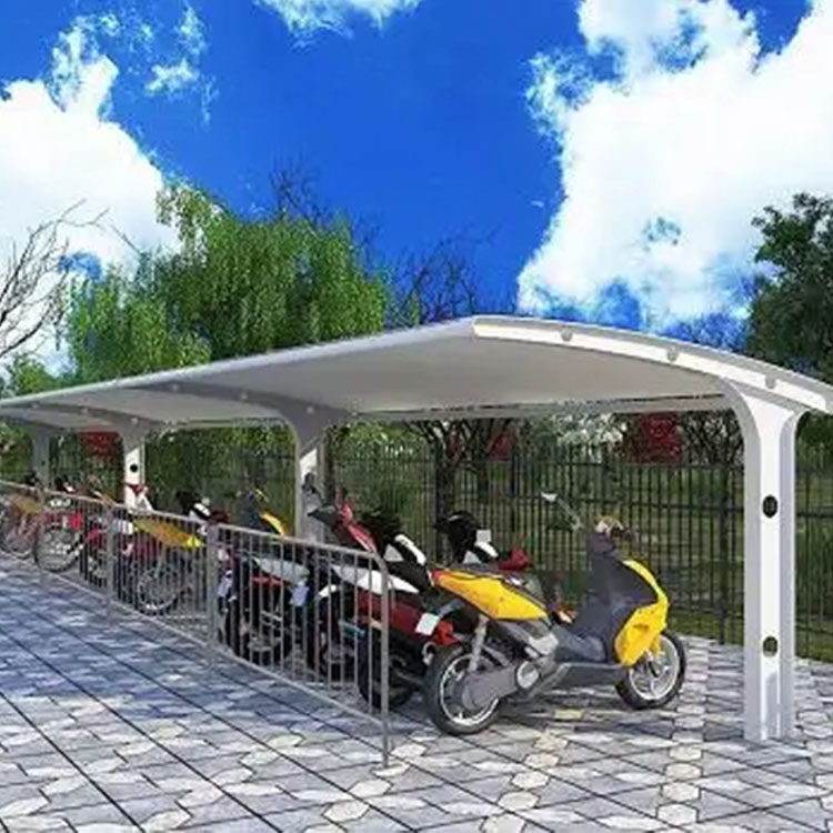 围场膜结构电动车棚