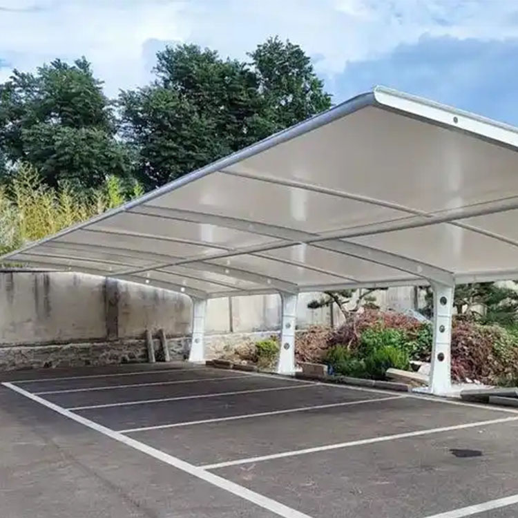 围场膜结构汽车棚