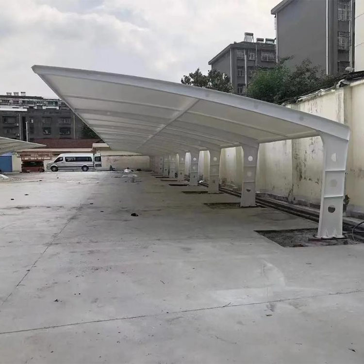 围场膜结构汽车棚